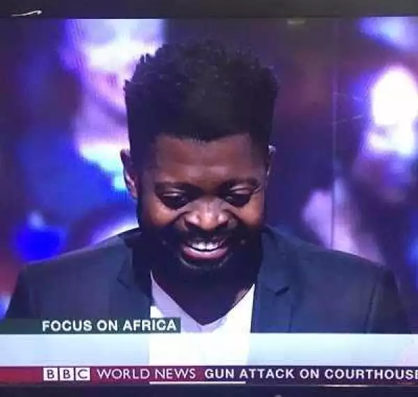 Basketmouth Gets Interviewed On BBC World News